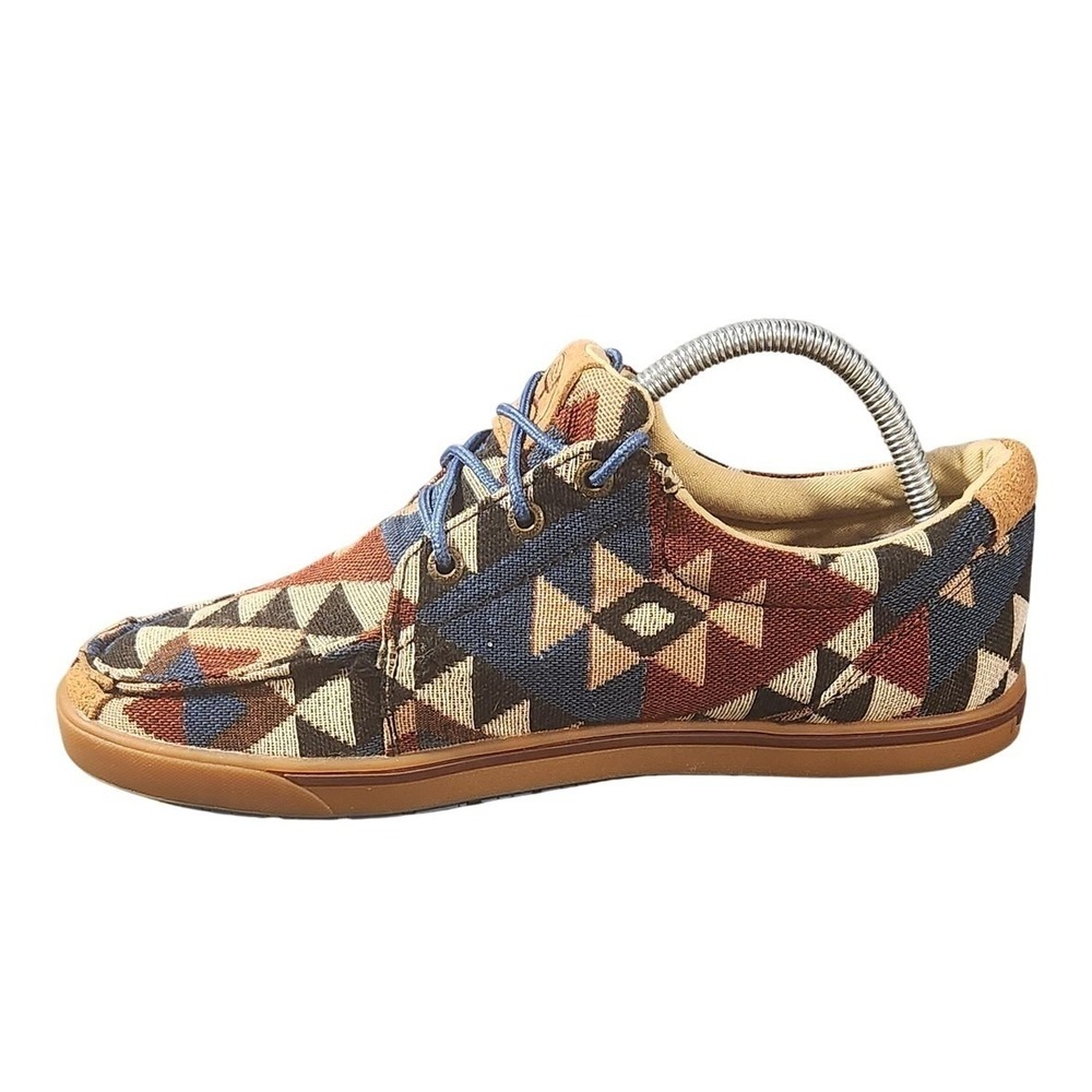 Twisted X Shoes Womens Hooey Loper Size 8.5 Southwest Casual CanvasSneakers